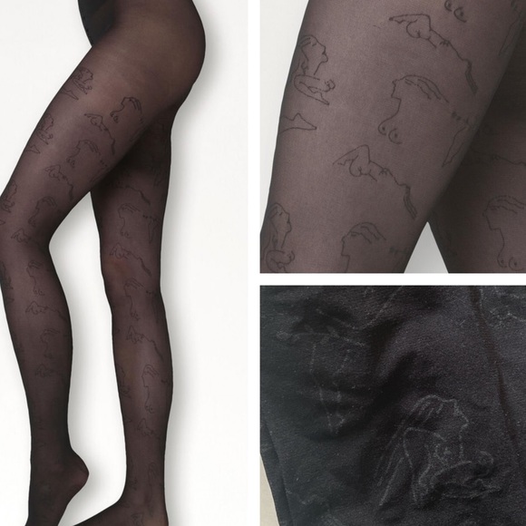 SWEDISH STOCKINGS x BY MALENE BIRGER ALEX TIGHTS - Picture 3 of 5